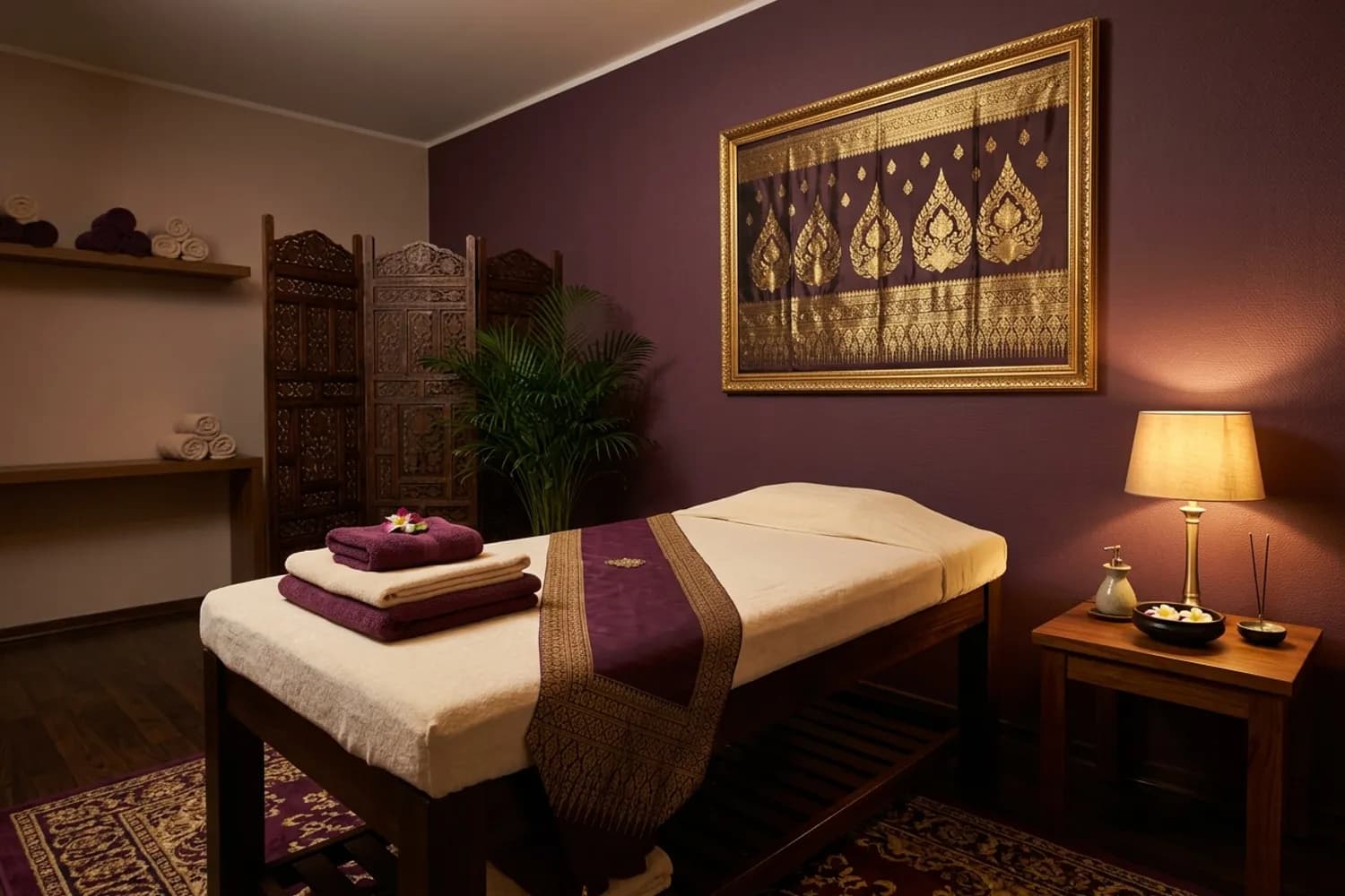 A private treatment room